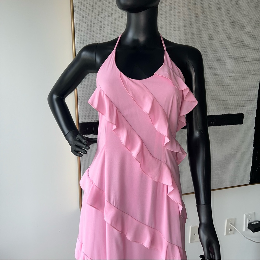 Pink Ruffle Dress - Picture 4 of 8